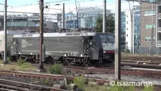 DB ICE 4652 en Locon 189-114 te Amsterdam CS 13-06-2014