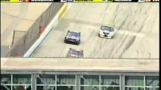 Ryan Newman Takes out David Reutimann AAA 400 Dover Sprint Cup Series 2010.mpg