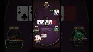 Shorts 😈short deck👌#poker #shorts #live #pokerclub #tvpoker #xpoker #gaming #subscribe #song #bet