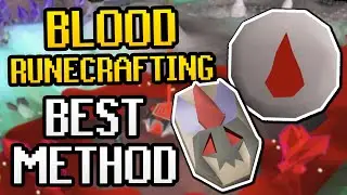 BEST Blood Runecrafting Method Guide - How to Get More Runes Per Hour (Scar Essence Mine + Zeah)