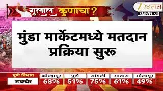 Vaijapur Late Voting | मुंडा मार्केटमध्ये मतदान प्रक्रिया सुरू; शेकडो मतदार उशिरापर्यंत रांगेत