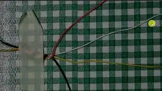 Pulsera diagonal con terminación enroscado