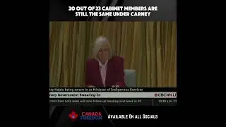 20 Out of 23 Cabinet Members Are the Same Under Carney