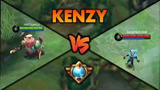 Kenzy Meet Top Global SUPREME Harith in Ranked?! | WIN OR LOSE??? - MLBB