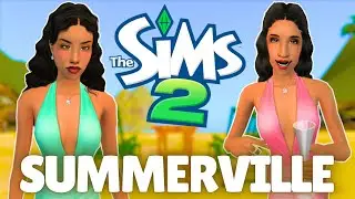 Jellyfish Sting RUINS Island Vacation!🪼🐚| Sims 2 Summerville Let's Play #8