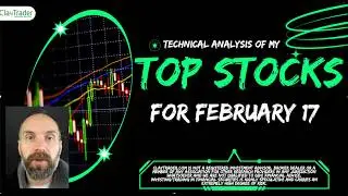 Топ-10 акций на 17 февраля 2026 года ($RIME, $RIVN, $IVDA, $JDZG, $NVDA и другие!)