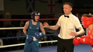 ST Andrews Day Boxing Georgie Ellis England V Ryan Carlin Scotland