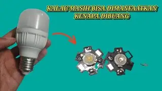 begini caranya memanfaatkan lampu yang mati total...‼️ || JEJAK KREATIF