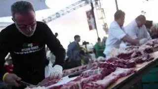 Eat Real Festival -- Steer Butchery Competition