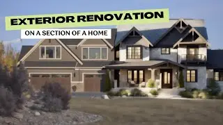 Exterior Renovation On a Section of a Home | Remodel AI: Step-by-Step Tutorial