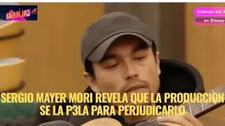 SERGIO MAYER MORI REVELA QUE LA PRODUCCION SE LA P3LA PARA PERJUDICARLO EN LA GRANJA VIP