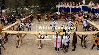Group D White Company VS Team Icarus POL Bitva Libu&scaron;&iacute;n Buhurt League World Championship 2023