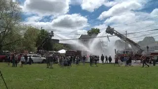 Baldwin,NY Fire Department Hose 2 Wetdown