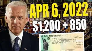 NEW PAYMENTS!! MAJOR $2000 STIMULUS CHECK UPDATE! APRIL 6 2022 Stimulus Check Update + LATEST NEWS