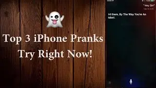 Top 3 iPhone pranks  You Need To Do On April Fools Day | Try it Right Now
