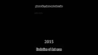 Evolution of Antman #Shorts #Evolution #Marvel #Antman #Youtube youtube