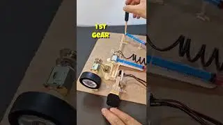 Car Gear Mechanism | #dcgearmotor #dcmotor #tech #diy #motor #youtubeshorts #dcmoter