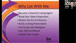 Mindset & Marketshare: Dave Jenks presents Why List with Me with BONUS Profit Share material