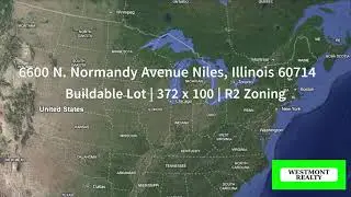 Buildable Lot for Sale | 6600 N Normandy Ave, Niles IL | R2 Zoning