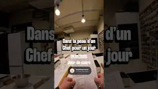 Dans la peau d&rsquo;un Chef pour un jour 👨&zwj;🍳 24.01.2026 #chef #chefs #cheflife #pov