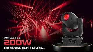 Top Dance 200W 3IN1 LED Light Moving Head | Ultimate Lighting for Events & Venues