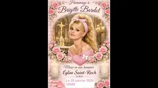 Messe en hommage &agrave; Brigitte Bardot (28 janvier 2026) - n&deg; 1