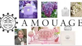 AMOUAGE-Reflection Woman 🩶 Lilac Love 💜 Love Tuberose 🤍