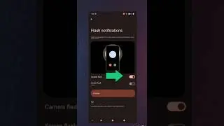Android mobile notification flash light on/flash light on setting 🔥🔥
