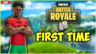 🔴 My First Battle Royale... Fortnite | LEARNING BUILDS