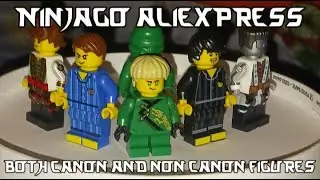 Ninjago (canon/non-canon) minifigs from Aliexpress (stolen print designs)