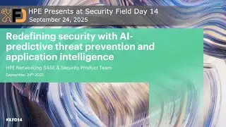 HPE Networking Security Overview with Madani Adjali