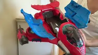 Marvel Super Hero Adventures Spider-Man Jetquarters Toy