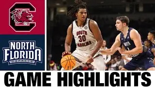 South Carolina vs North Florida Highlights | NCAA Men's Basketball | 2024 College Basketball