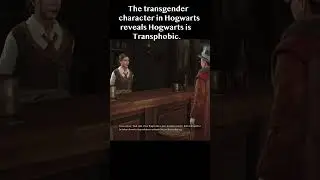 The transgender character shows Hogwarts is Transphobic -- Hogwarts Legacy ps5