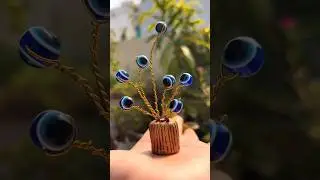 Diy Evil eye tree 🧿🤩|Diy Evil eye tree|#craft #diy #viral #evil #trending #youtubeshorts #shortvideo