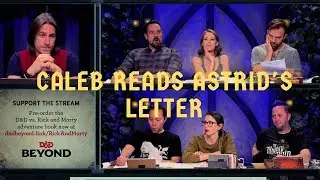 Caleb Reads Astrid's Letter