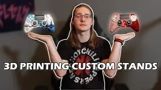 I 3D Printed a CUSTOM Controller Stand For My Friend...