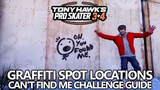 Tony Hawk's Pro Skater 3+4 - Graffiti Spots Locations Guide - 