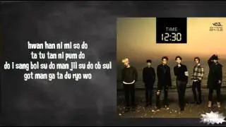 BEAST - 12:30 Lyrics (esy lyrics)