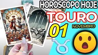 😨PREPARE-SE PARA A SURPRESA DA SUA VIDA❗️😱 Touro ♉ 1 Novembro 2025 | Horoscopo do dia de hoje ♉