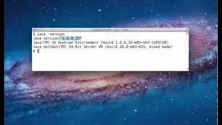 Check Java Version Installed Using the Command Line in Mac OS X