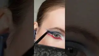 shellwemakeup x freya punk bunny palette/ makeup tutorial #shorts #makeup #gothmakeup