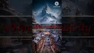 Embrace the serenity of a mountain city #mountainscapes #NatureAndCity #scenicsplendor