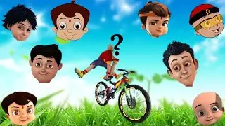 Shiva | शिवा | Shiva action | wrong heads puzzle | cartoon | Games | shiva cartoon #shiva #viral