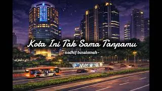 Nadhif Basalamah - Kota Ini Tak Sama Tanpamu | Lirik Lagu