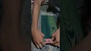 how to green wood fiber lacquer polish 😱💥💥 #fiber #shorts #woodwork