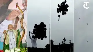 &lsquo;Security breach&rsquo;: Congress worker arrested for releasing black balloons in PM Modi&rsquo;s flight path
