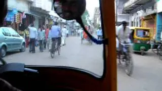 riding a rigshaw in veranissi