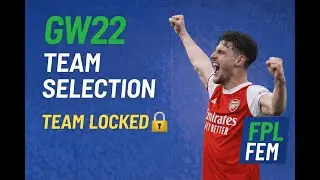 GW22 TEAM LOCKED 🔒🔥|  FPL TEAM SELECTION |  Fantasy Premier League Tips 2025/26