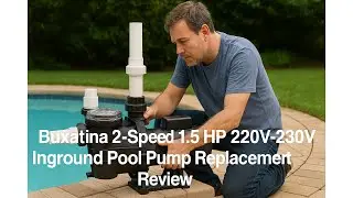 🔧 Buxatina 2-Speed 1.5 HP 220V-230V Inground Pool Pump Replacement Review 💧